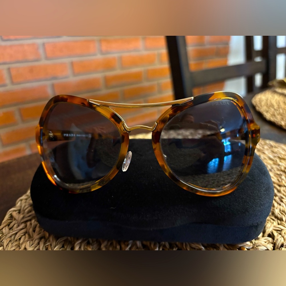 Prada Tortoise Shell Sunglasses